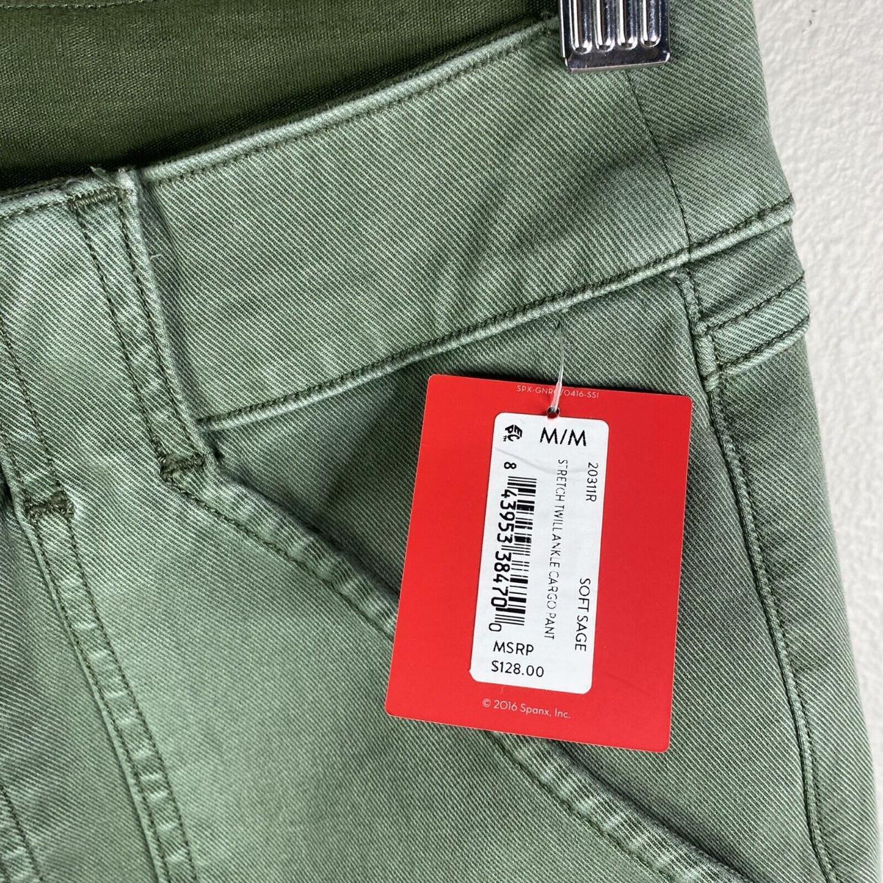 Spanx Women's Green Leggings | Depop