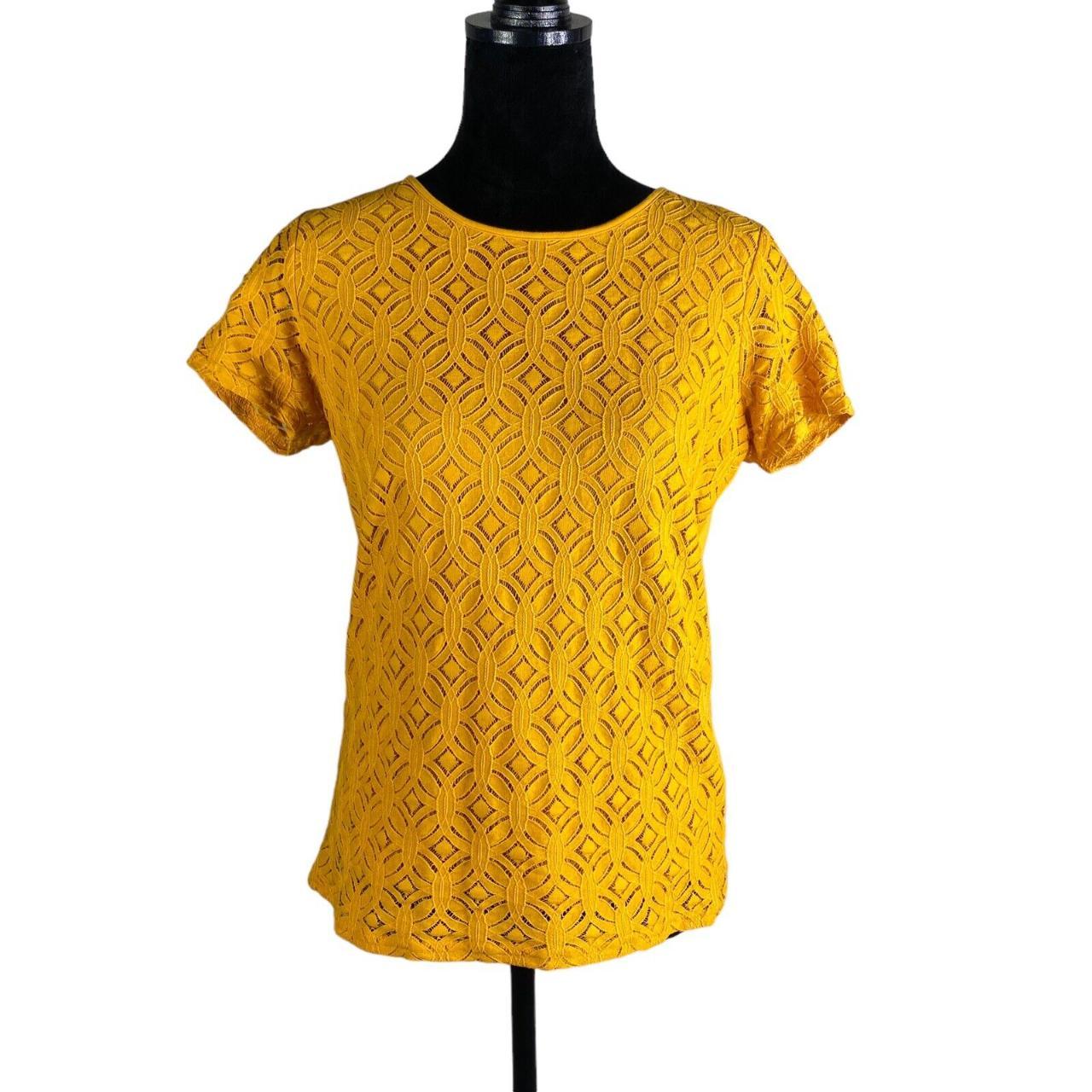 Women's Yellow Shirt Depop