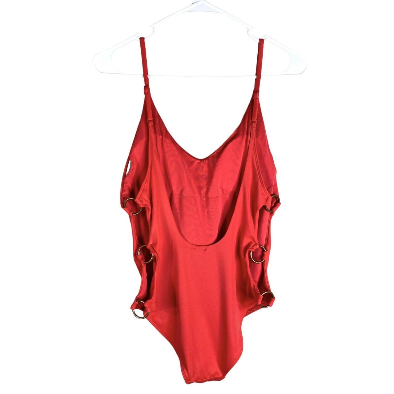 Aerie Women's Red Swimsuitonepiece Depop