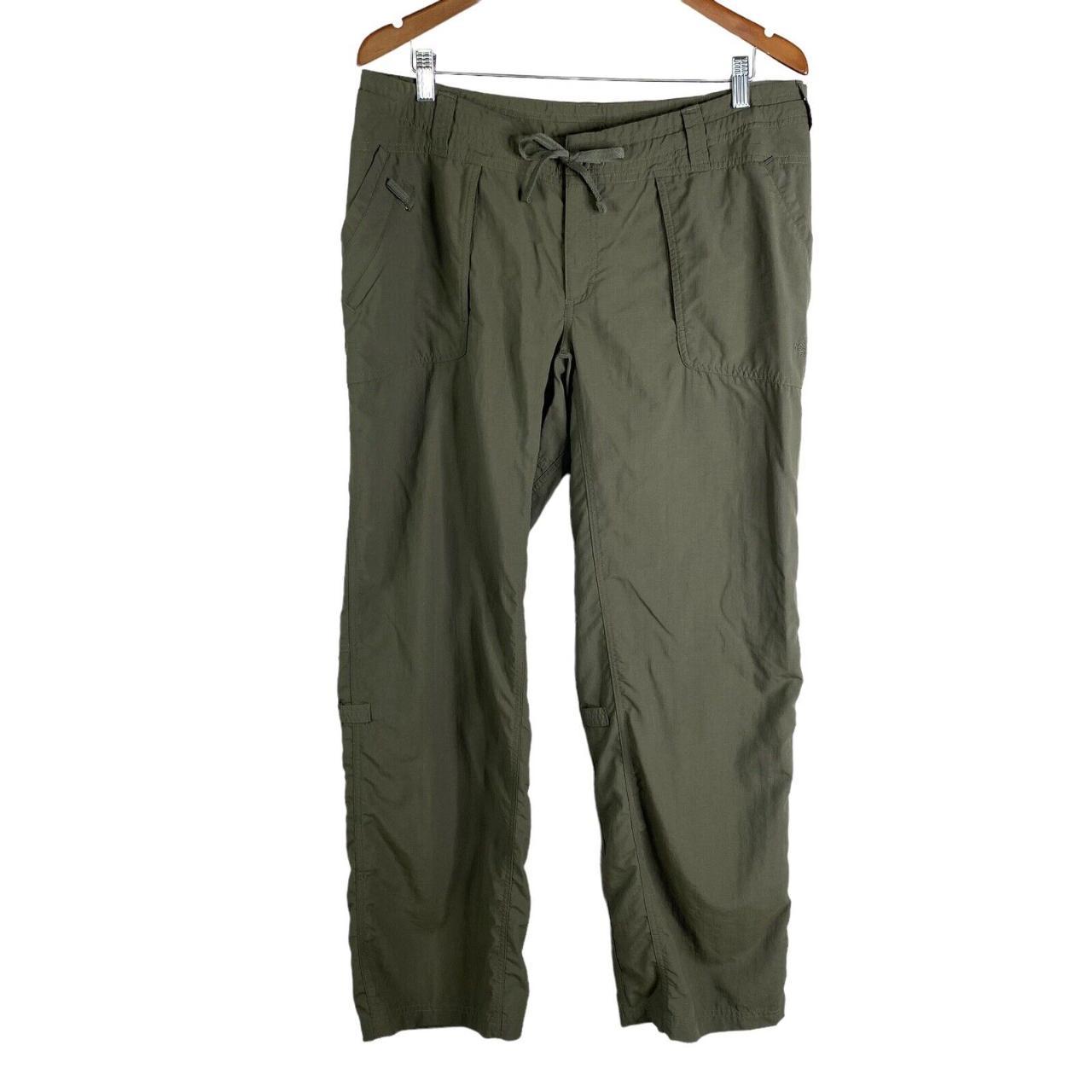 The North Face Women's Green Trousers | Depop