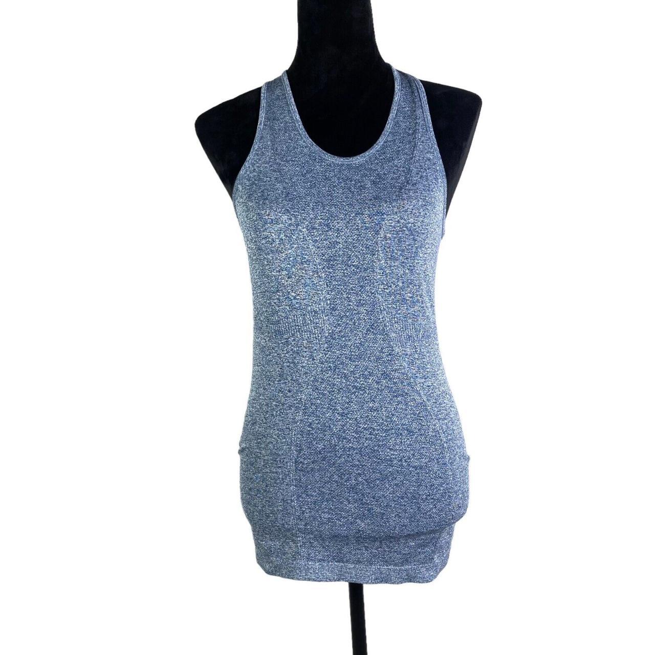 Zyia Active Copper Charged Tank Top women's fog Gray... - Depop