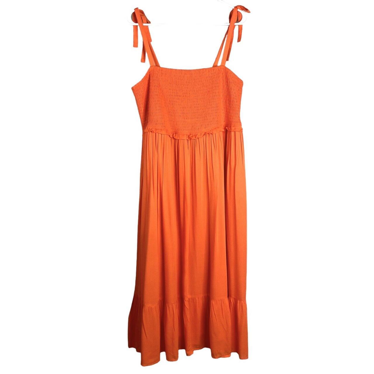 Torrid Women's Orange Dress | Depop