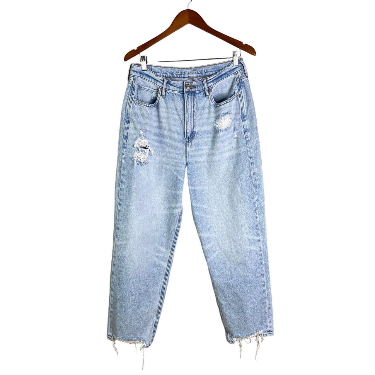 AE American Eagle Jeans Size 14 Short Highest Rise... Depop