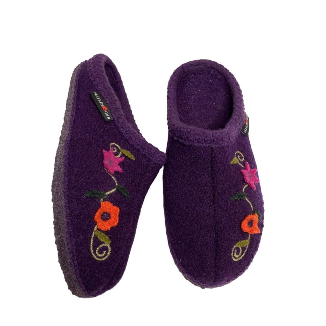 Haflinger wool slippers sales womens