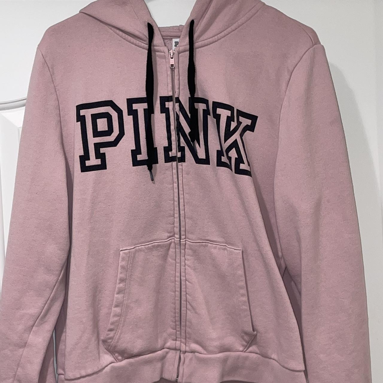 Victoria's Secret Women's Pink Jacket Depop