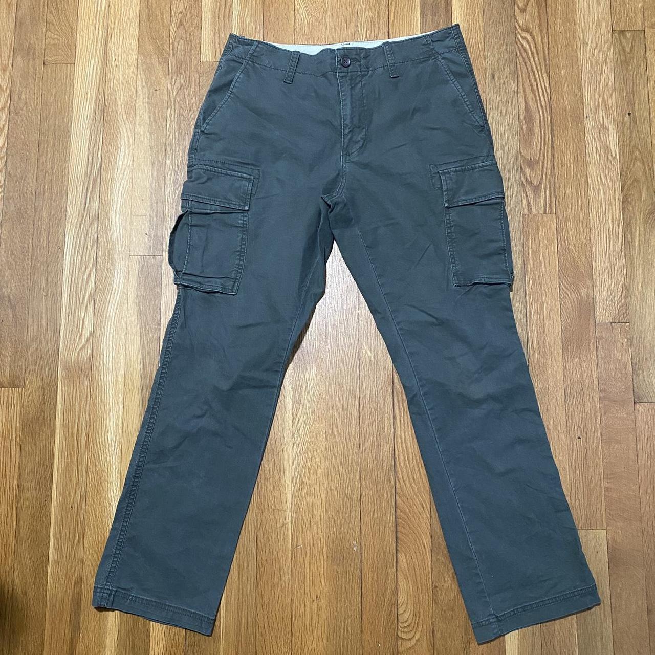 Men’s Old Navy Y2K Straight Cargo Pants Army Green -... - Depop