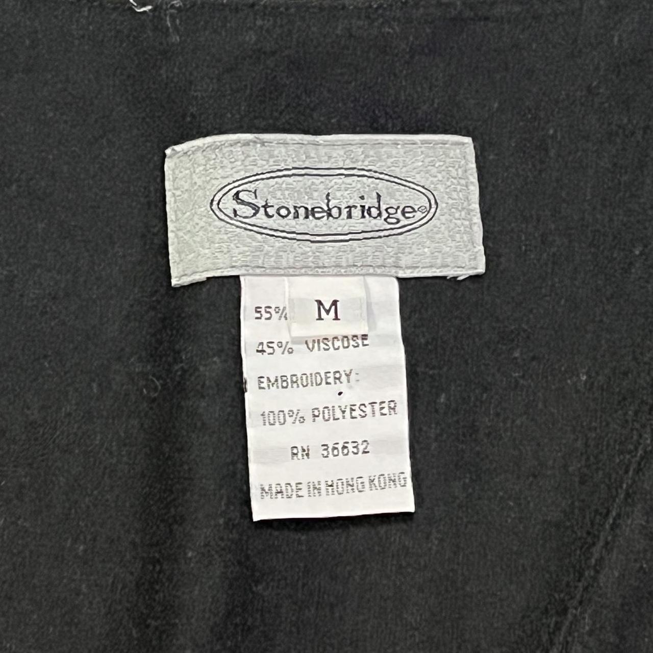 Women's Vest - Multi/Black - M – Stonebridge Embr… - image 2