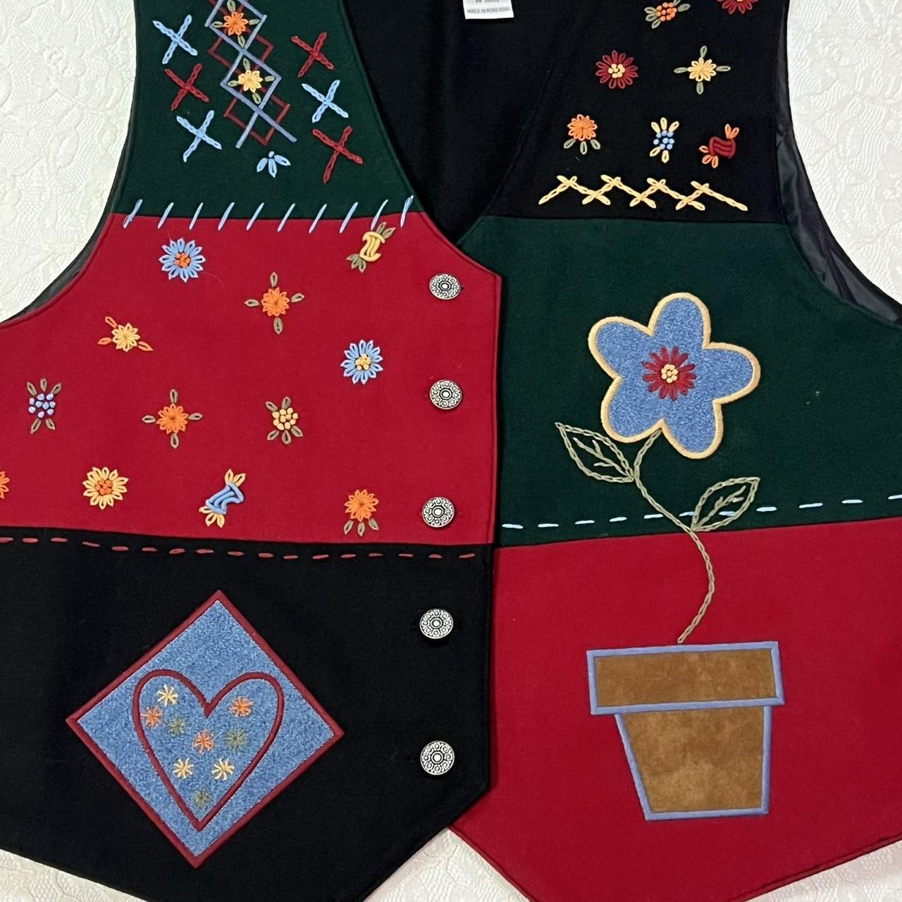 Women's Vest - Multi/Black - M – Stonebridge Embr… - image 4