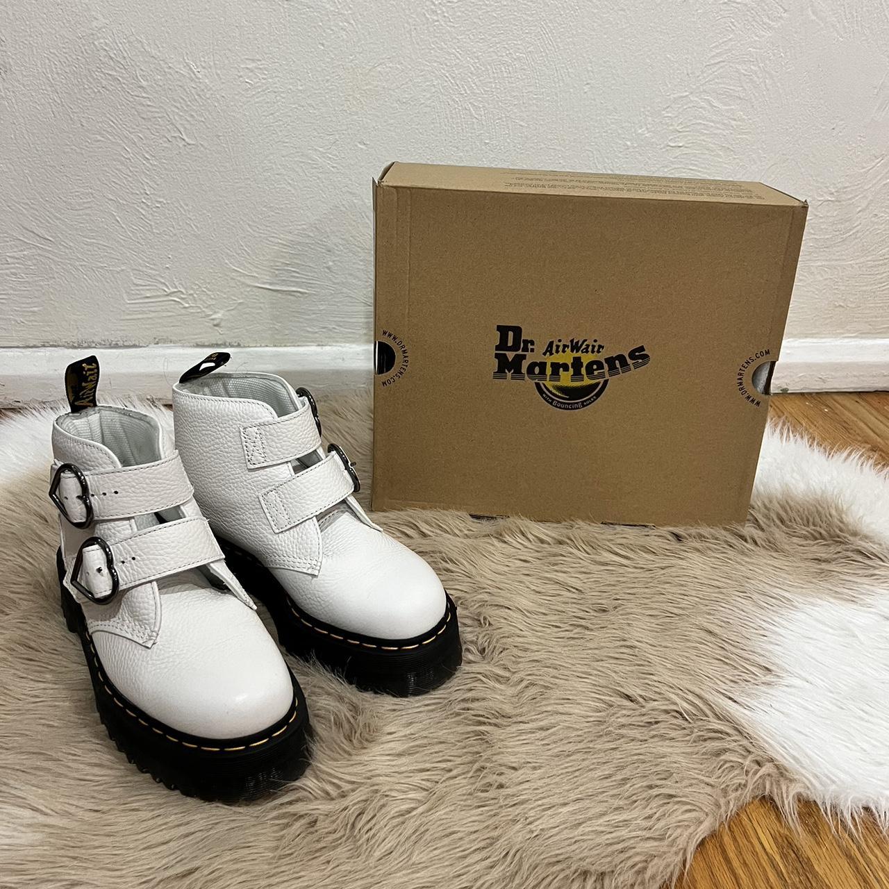 Dr marten Devon Heart Buckle Boots These boots are. Depop