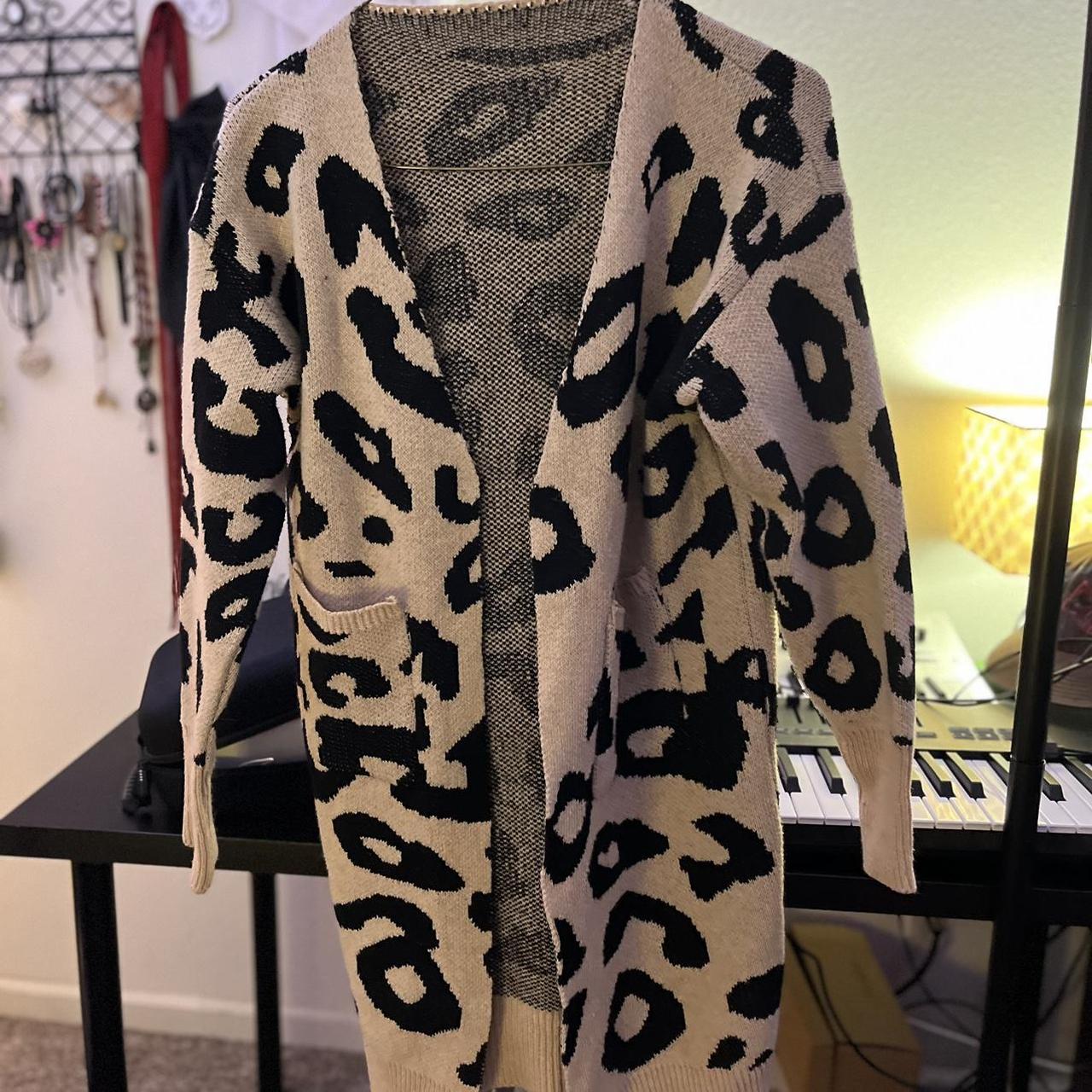 Cheetah cardigans best sale