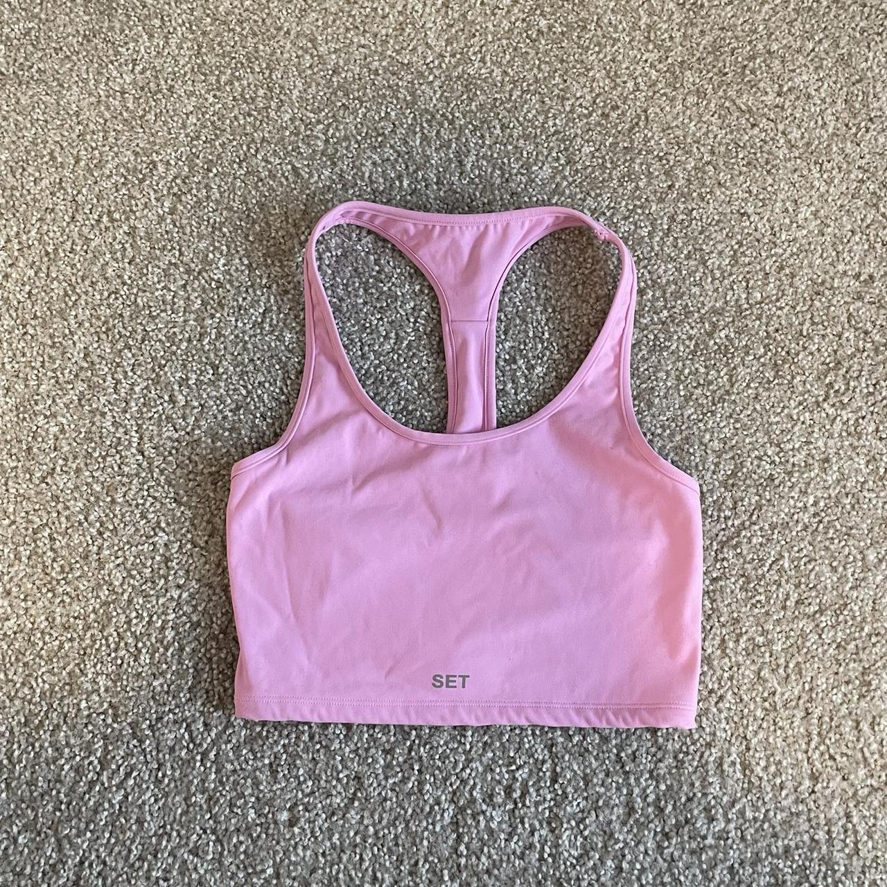 Women's Pink Crop-top | Depop