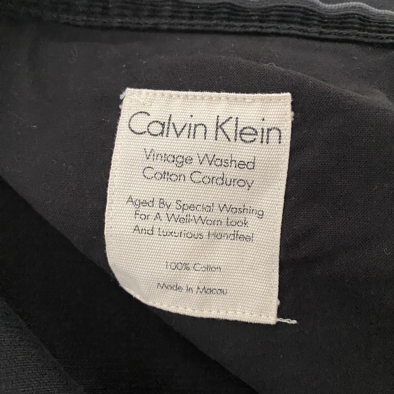 Calvin Klein Men's Black Trousers | Depop