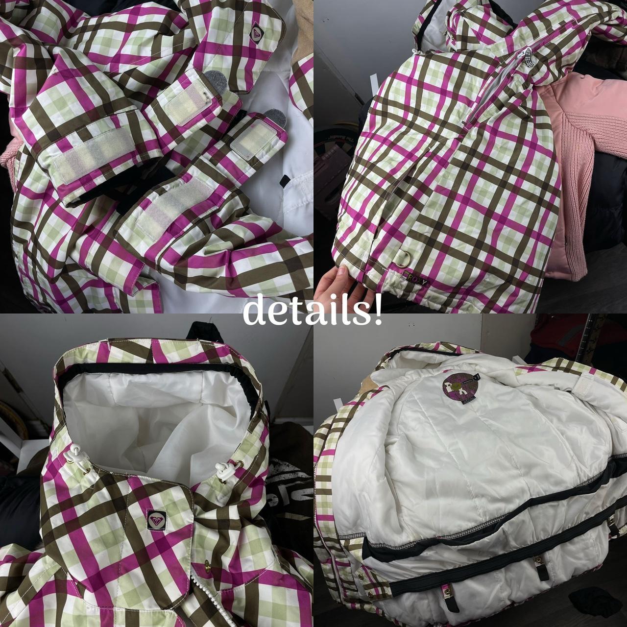 Roxy Women's Puffer Jacket - Multi/Green - S – Wi… - image 4