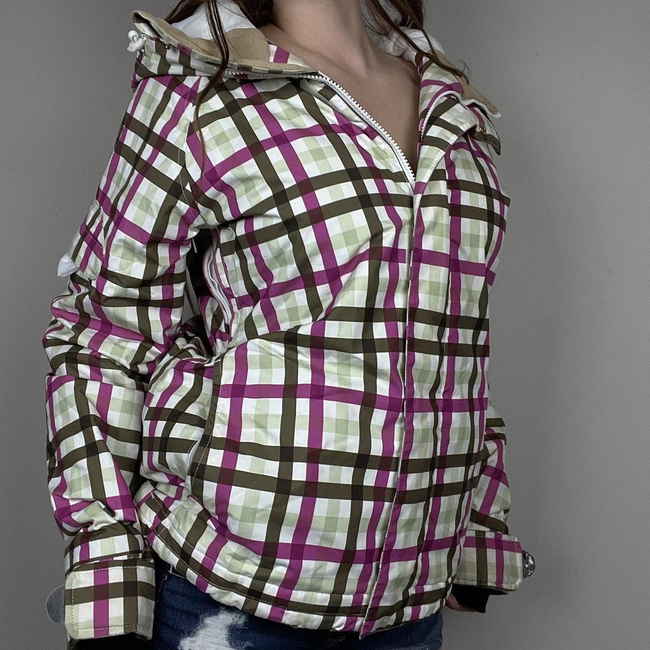 Roxy Women's Puffer Jacket - Multi/Green - S – Wi… - image 2