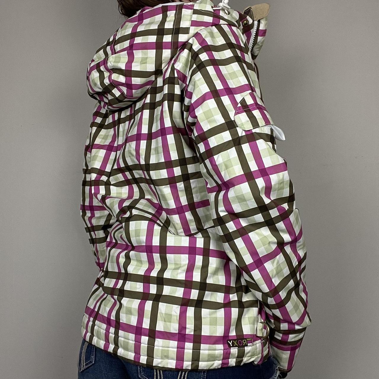 Roxy Women's Puffer Jacket - Multi/Green - S – Wi… - image 3