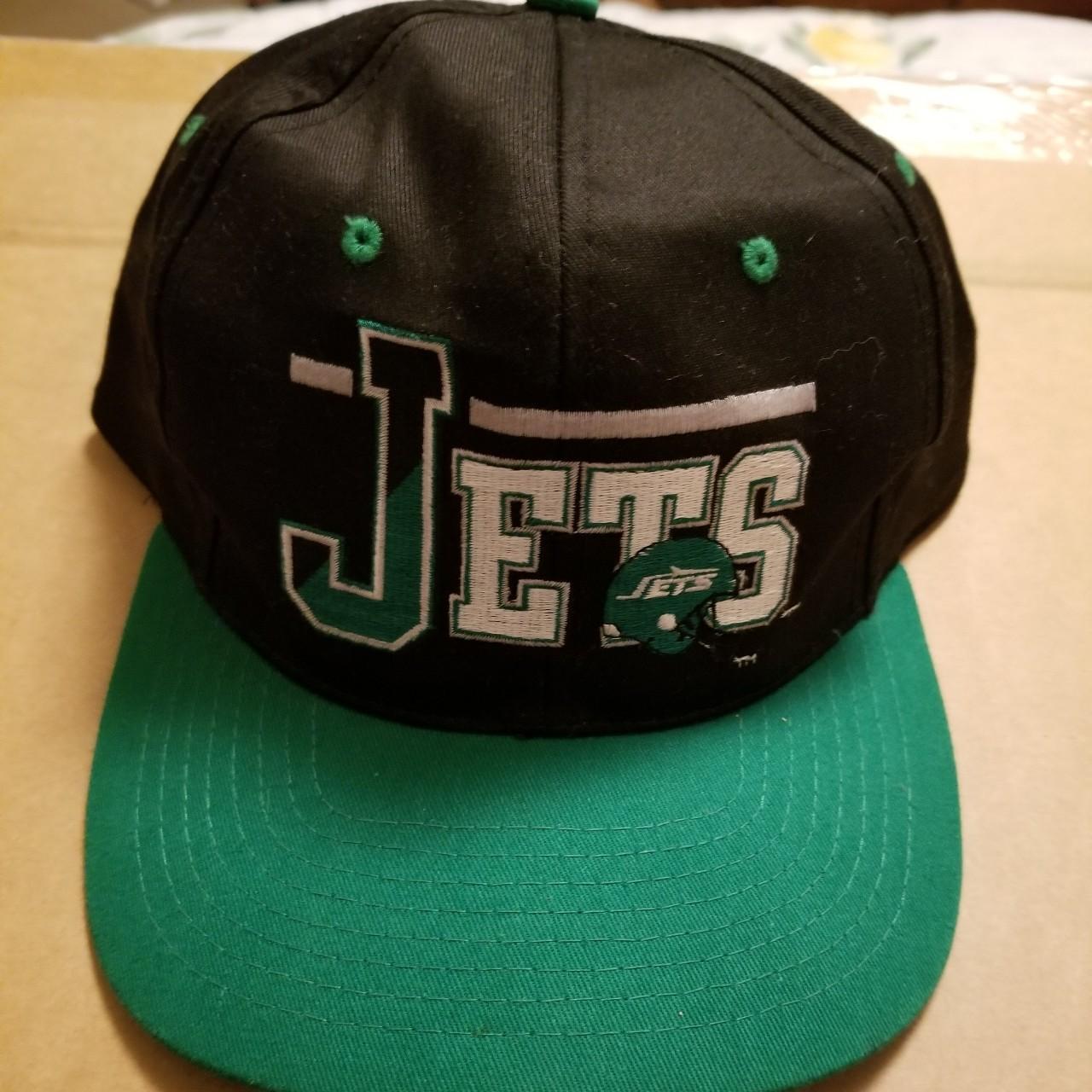 Vintage NY Jets Snapback Hat 1990s vintage piece. - Depop