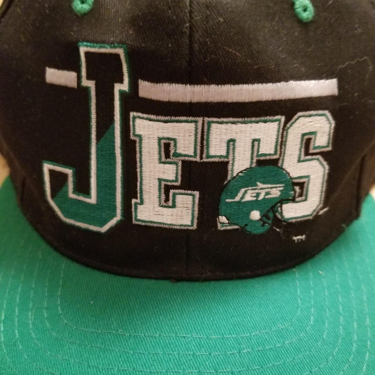 Vintage New York Jets Puma Adjustable Hat NFL - Depop