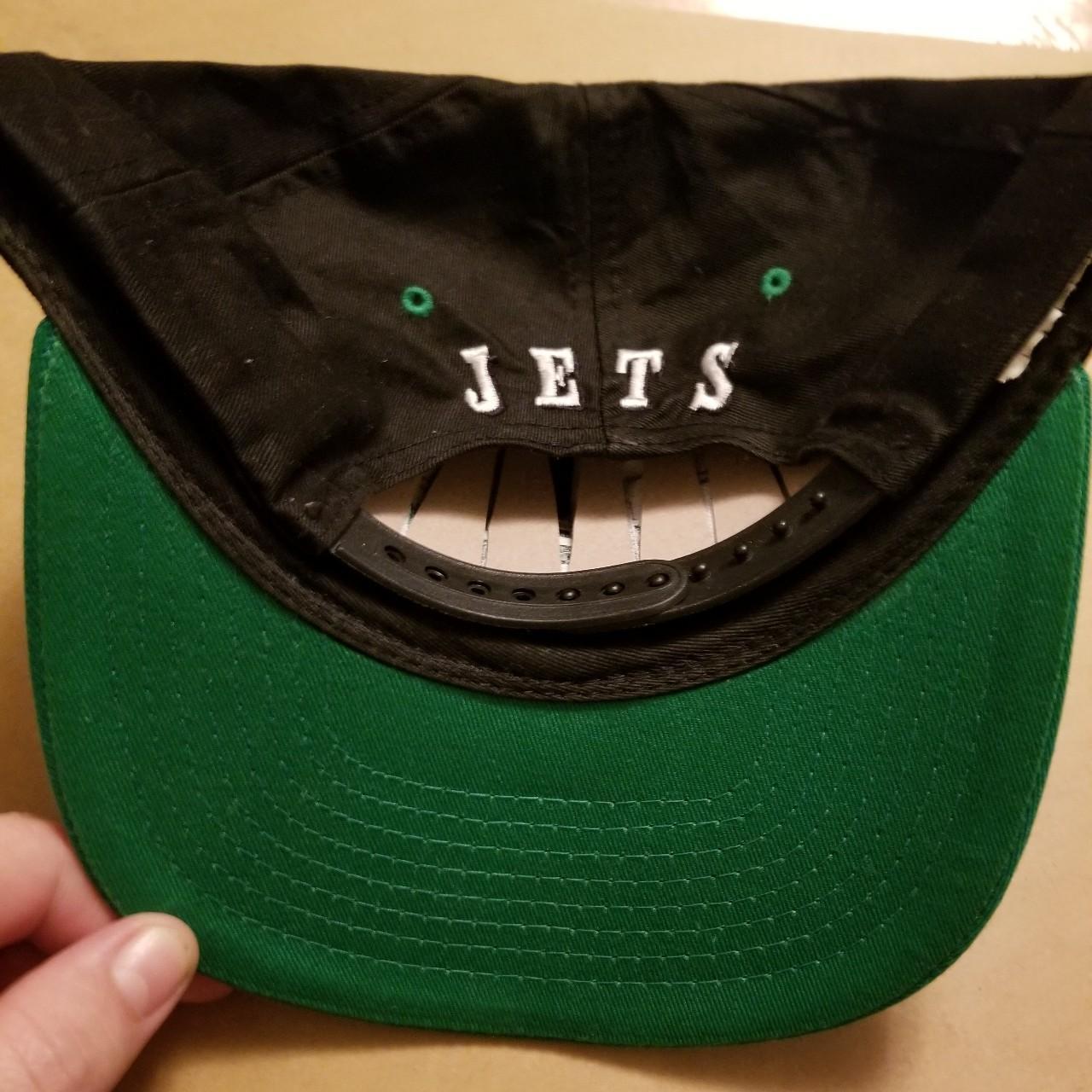 Vintage Mitchell & Ness NY Jets winter hat. Slight - Depop