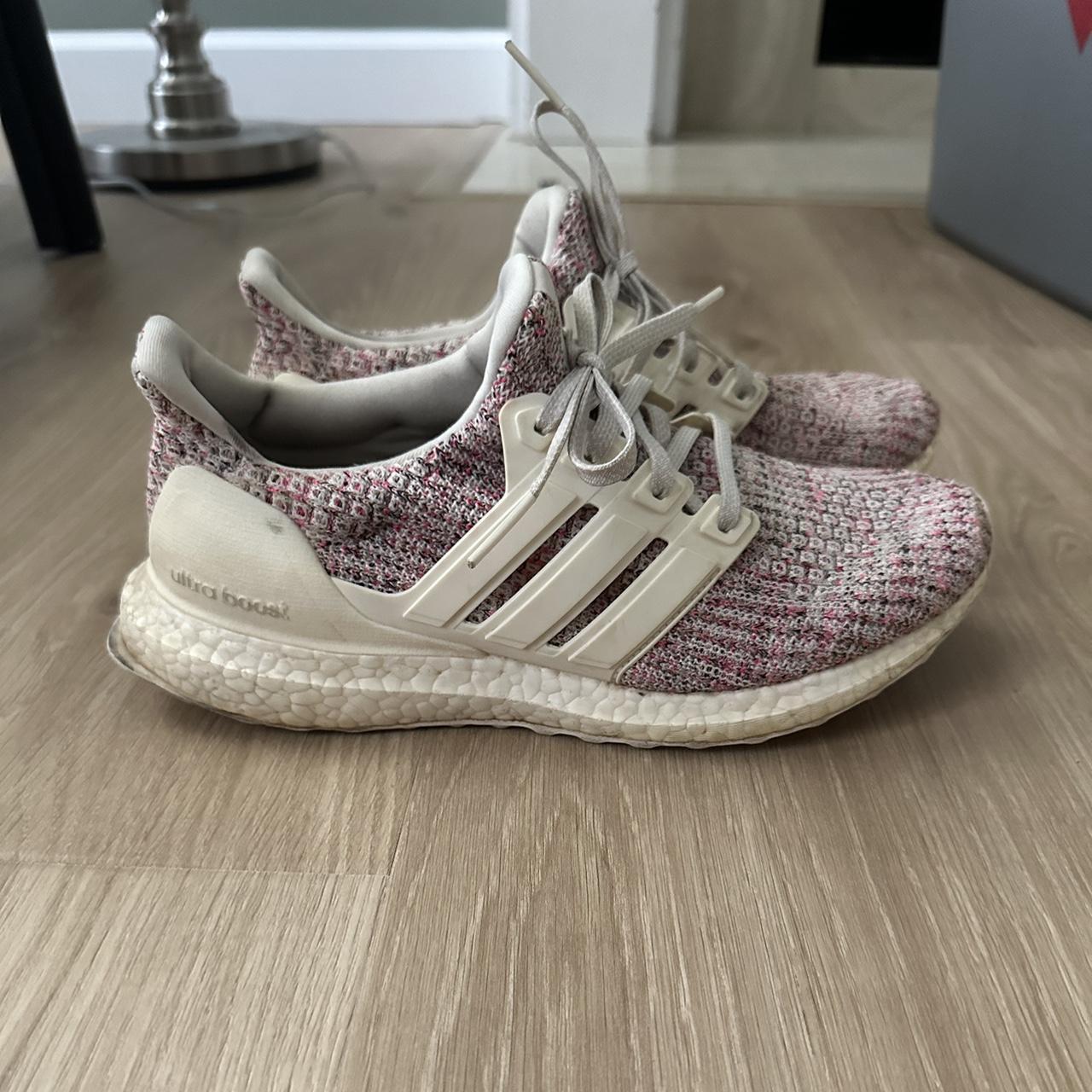 adidas ultraboost womens 7 . pink brown and. Depop