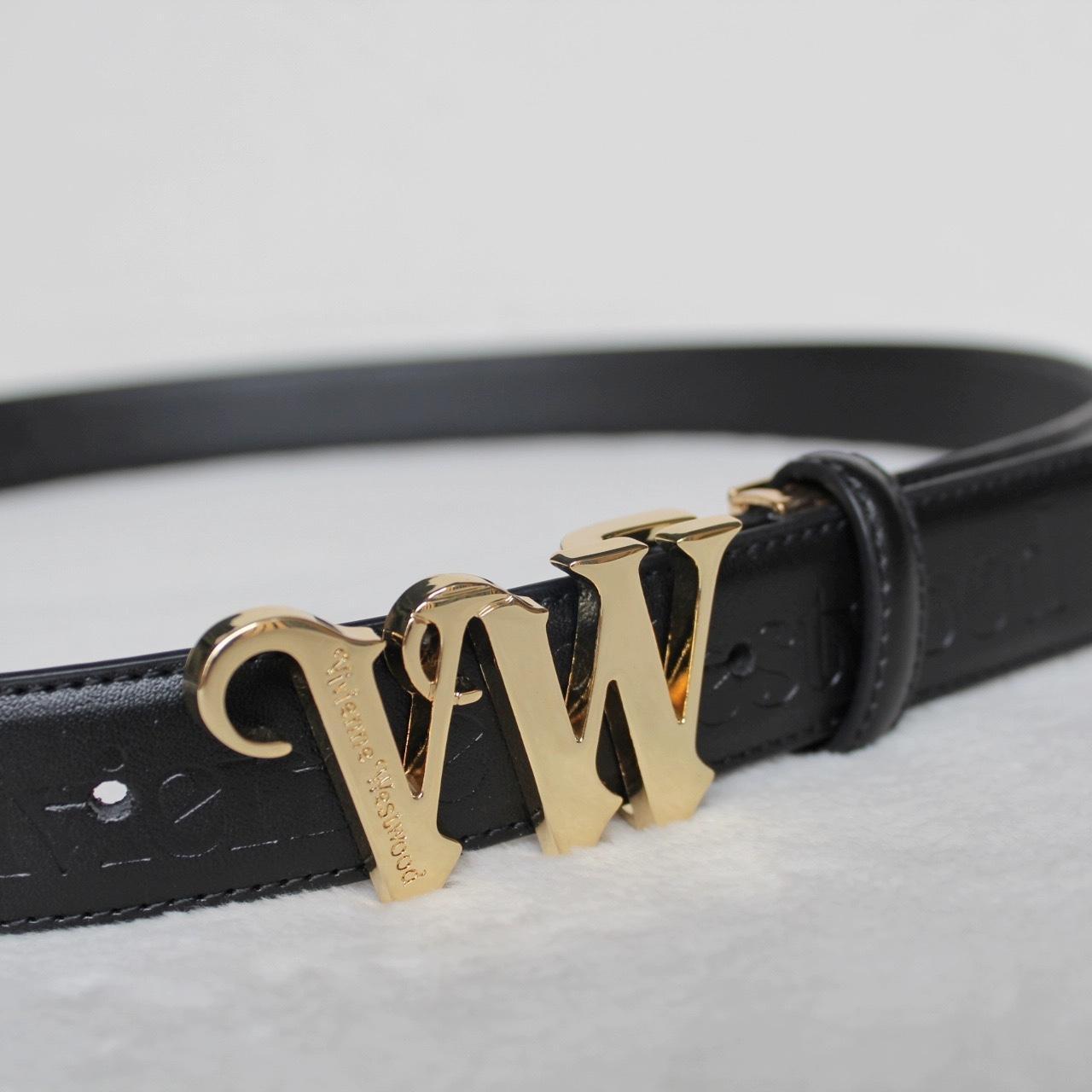 Vivienne Westwood Belt with golden buckle Length: | Depop