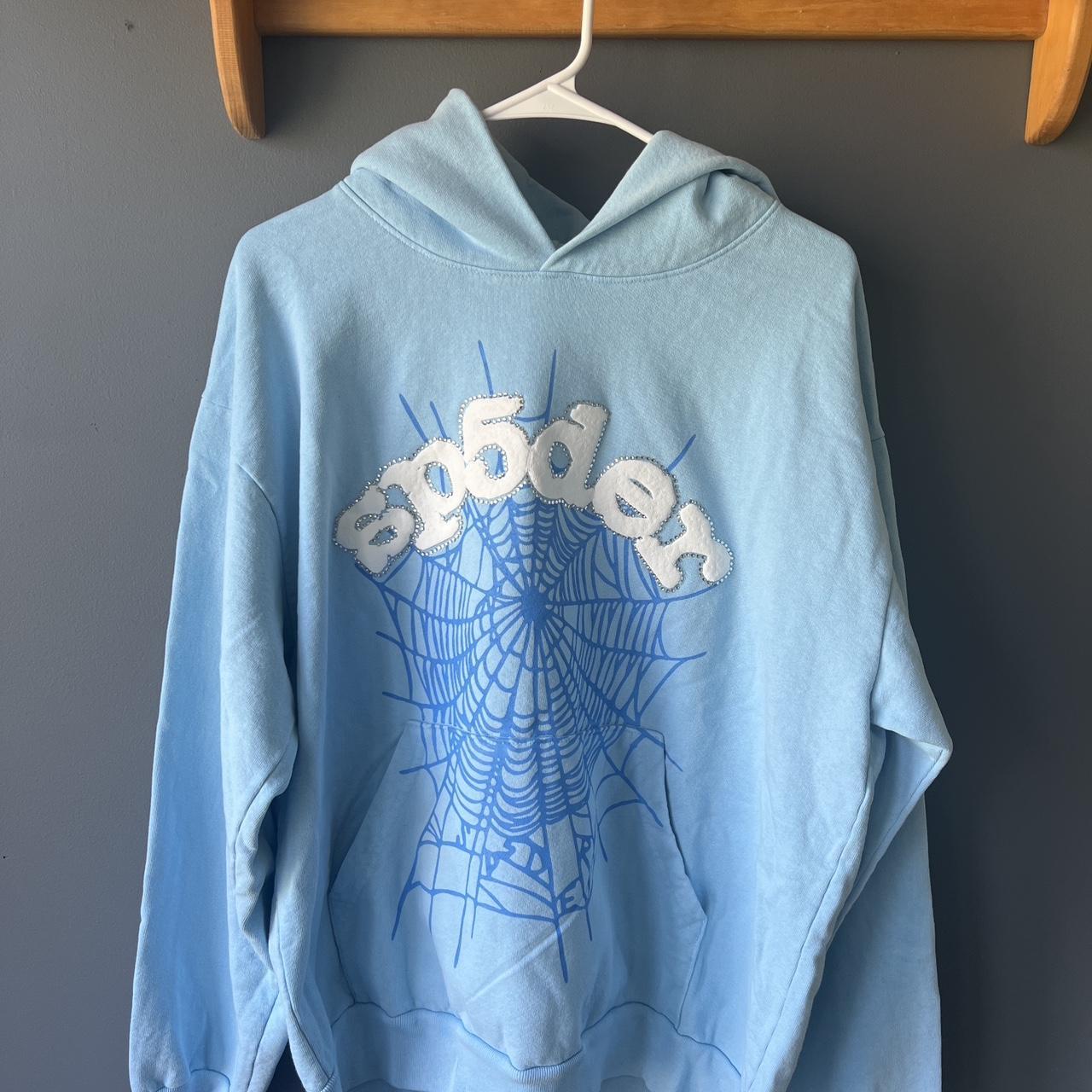 SP5DER Web Hoodie “Sky Blue” - Brand New - Purchased...