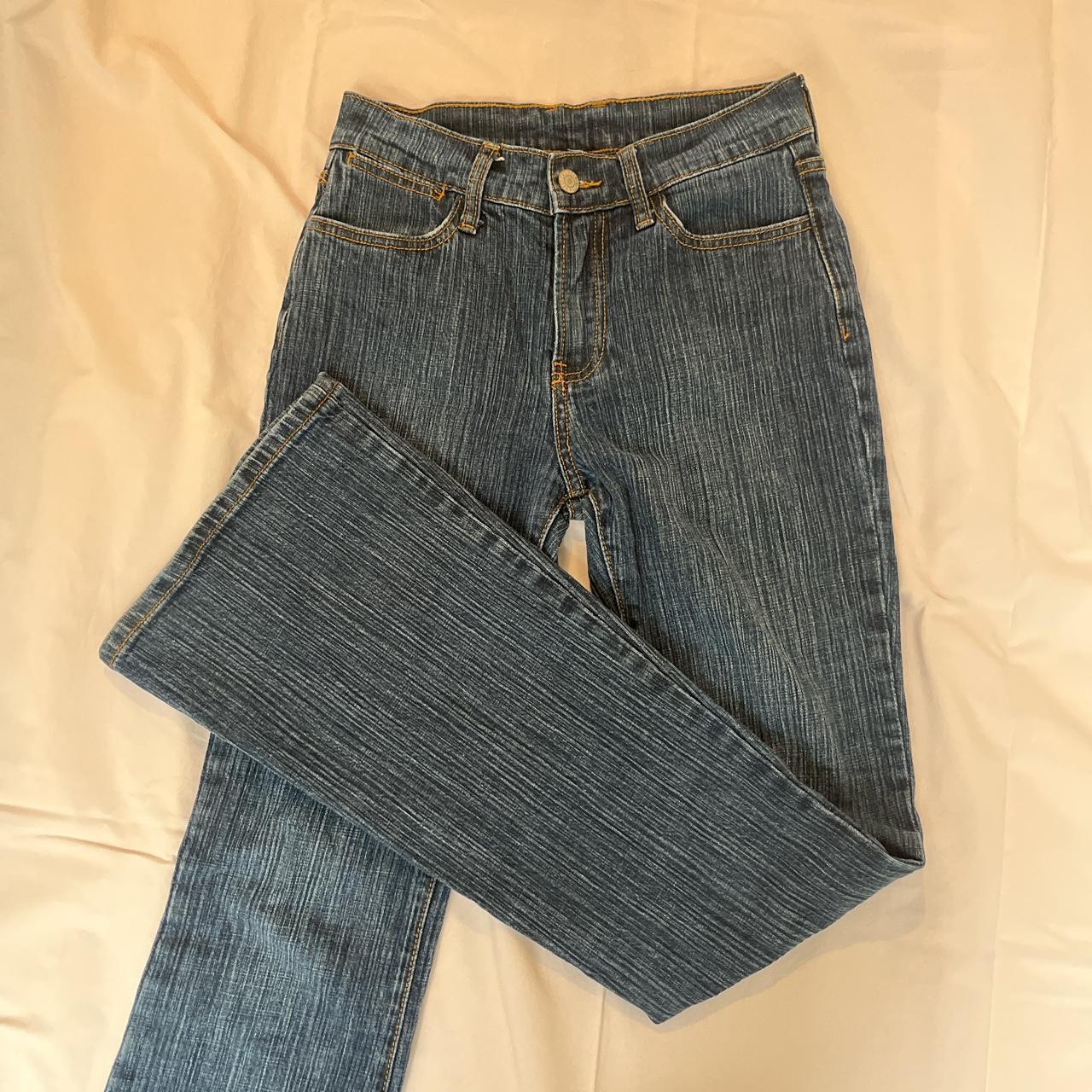 Women's Navy Jeans | Depop