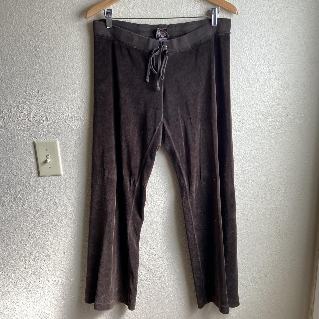 adorbs brown juicy couture track suit top and... - Depop