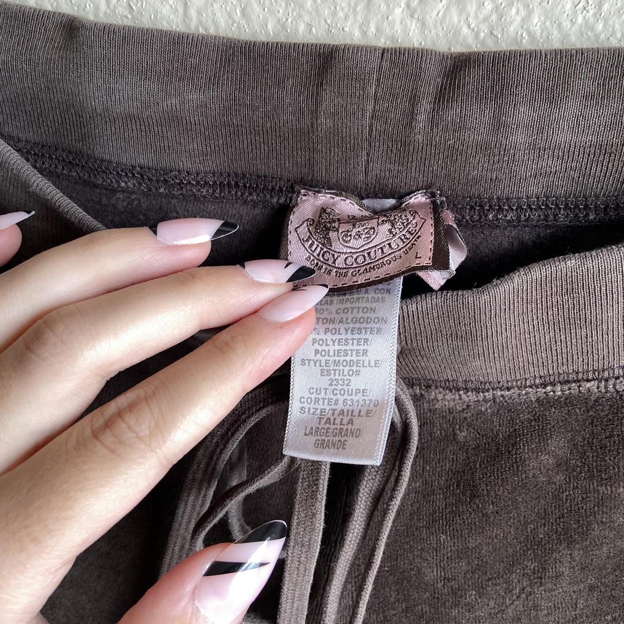 adorbs brown juicy couture track suit top and... - Depop