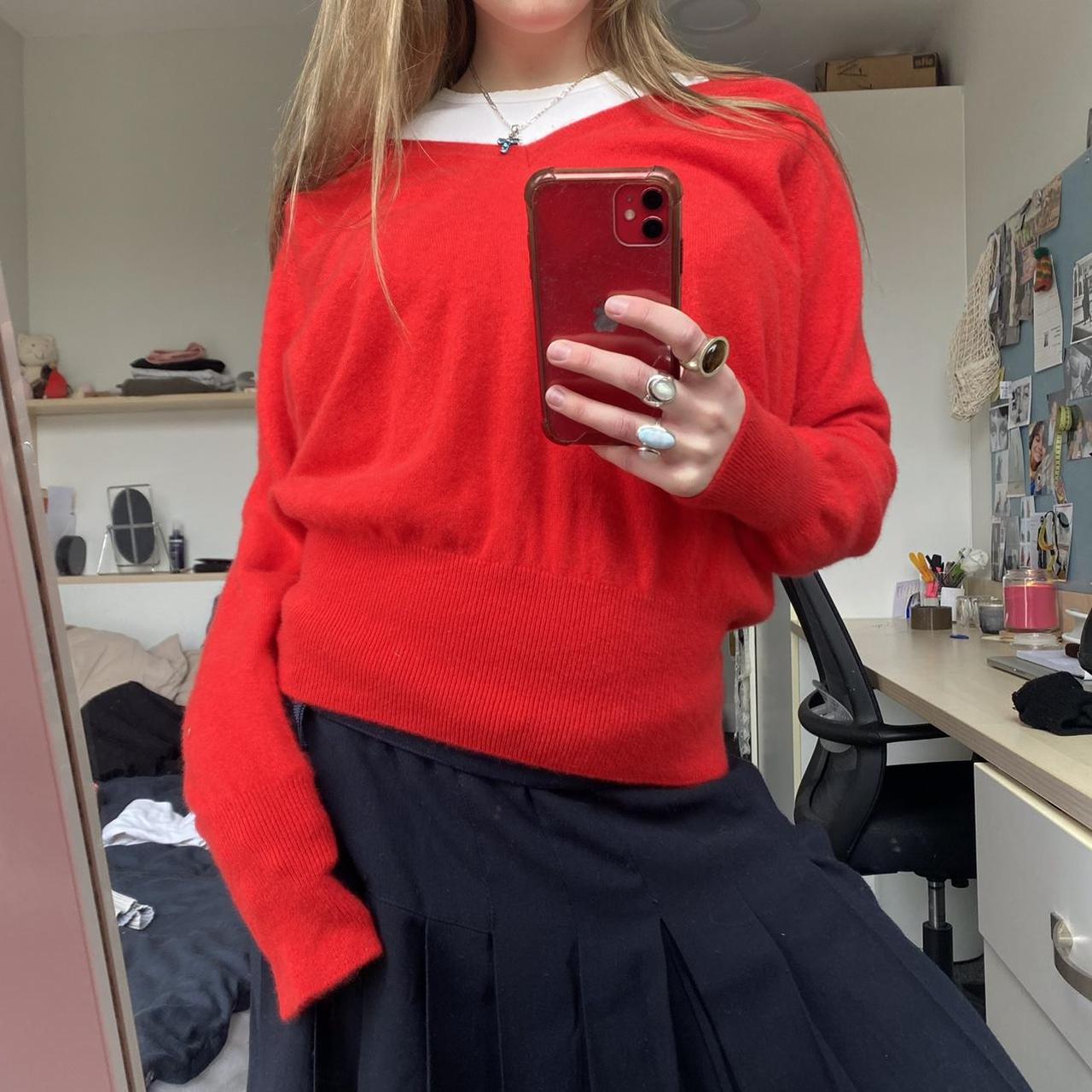 Women's Red Jumper | Depop