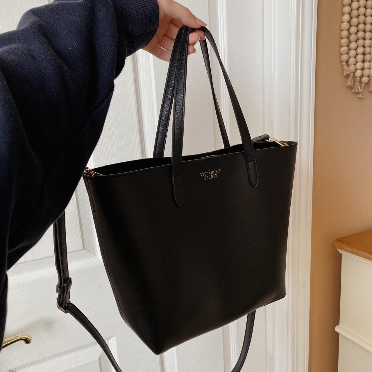 black victoria secret handbag