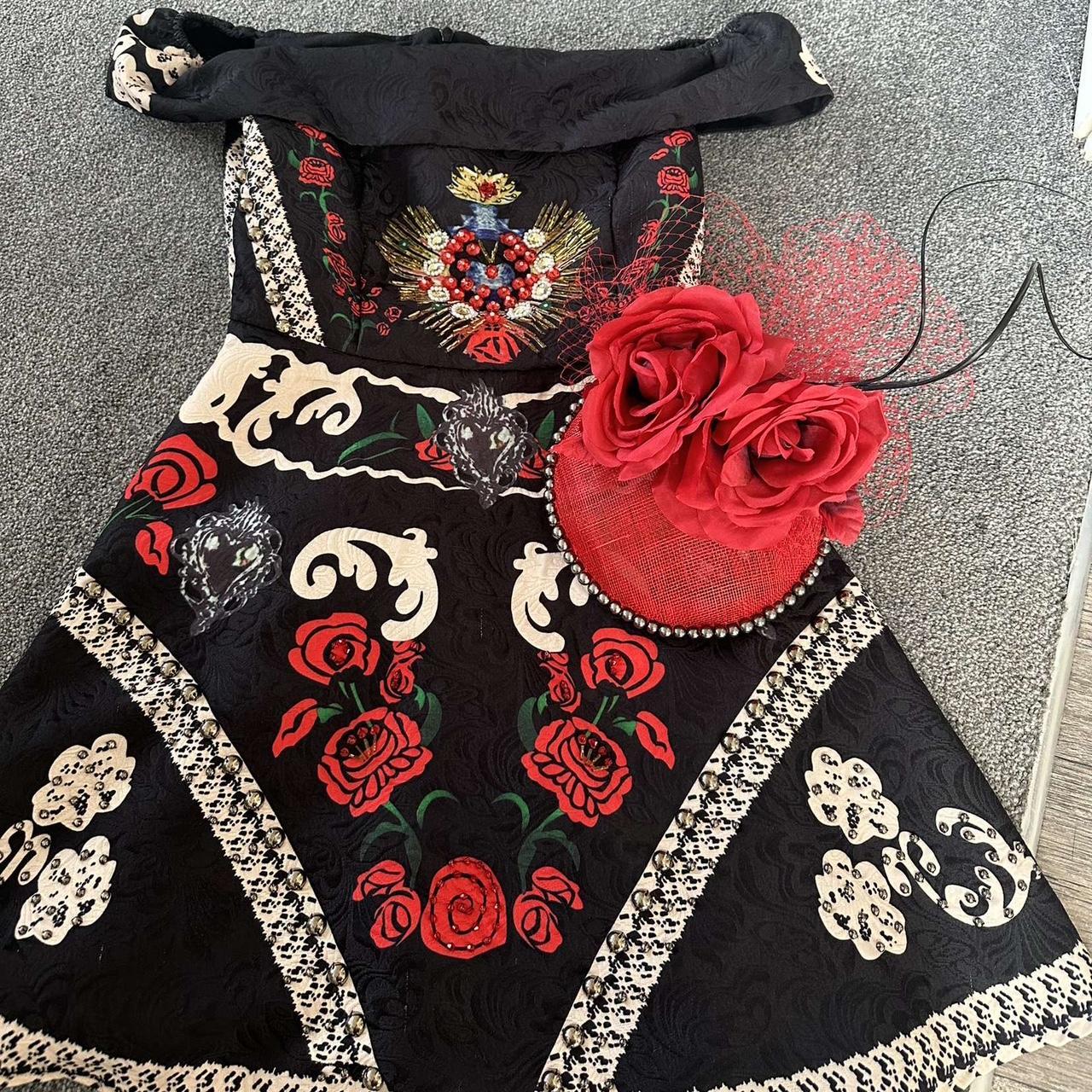 Comino Couture Dress And Handmade Fascinatior Both. Depop