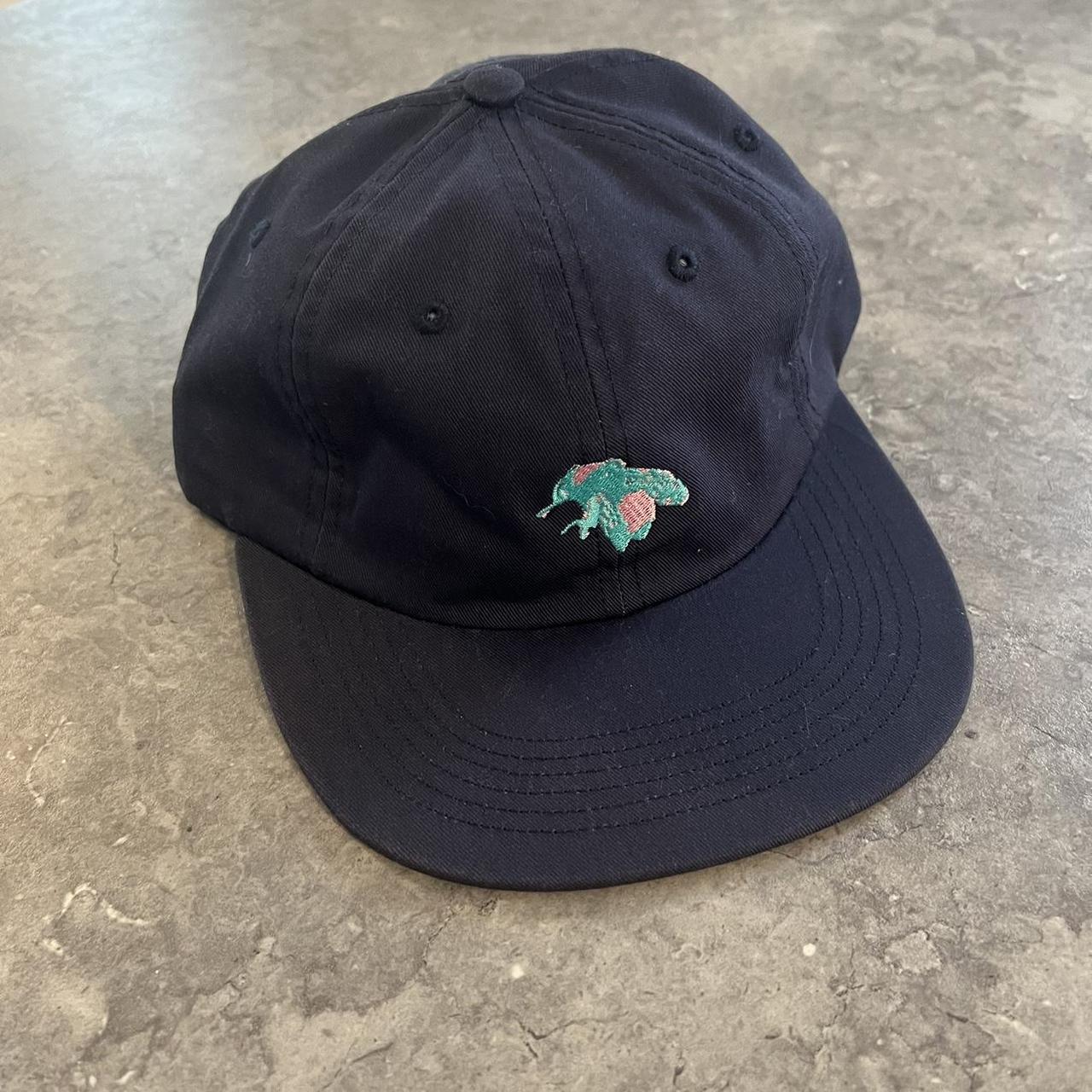 Golf Wang Men's Navy and Pink Hat | Depop