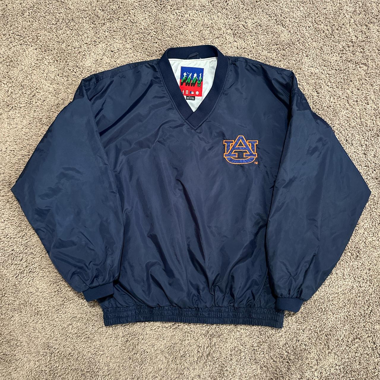 Vintage 90s Fans Gear Auburn Tigers Pullover Size... - Depop