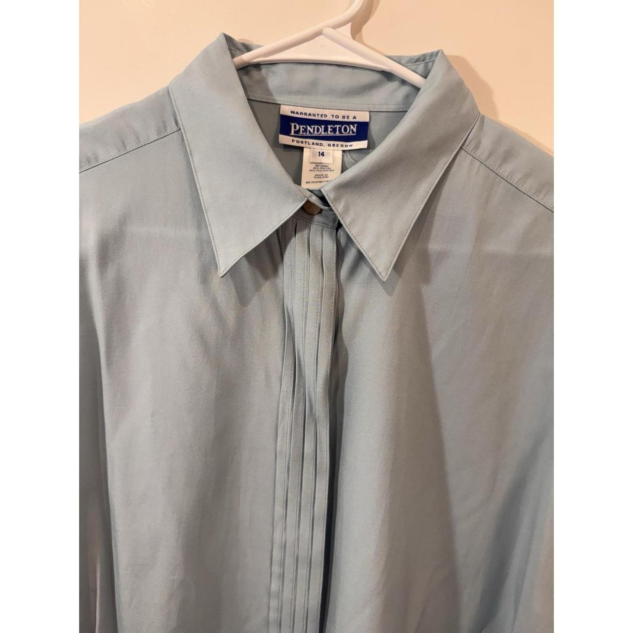 Pendleton Women's Blouse - Blue - 12 – Pendleton … - image 1