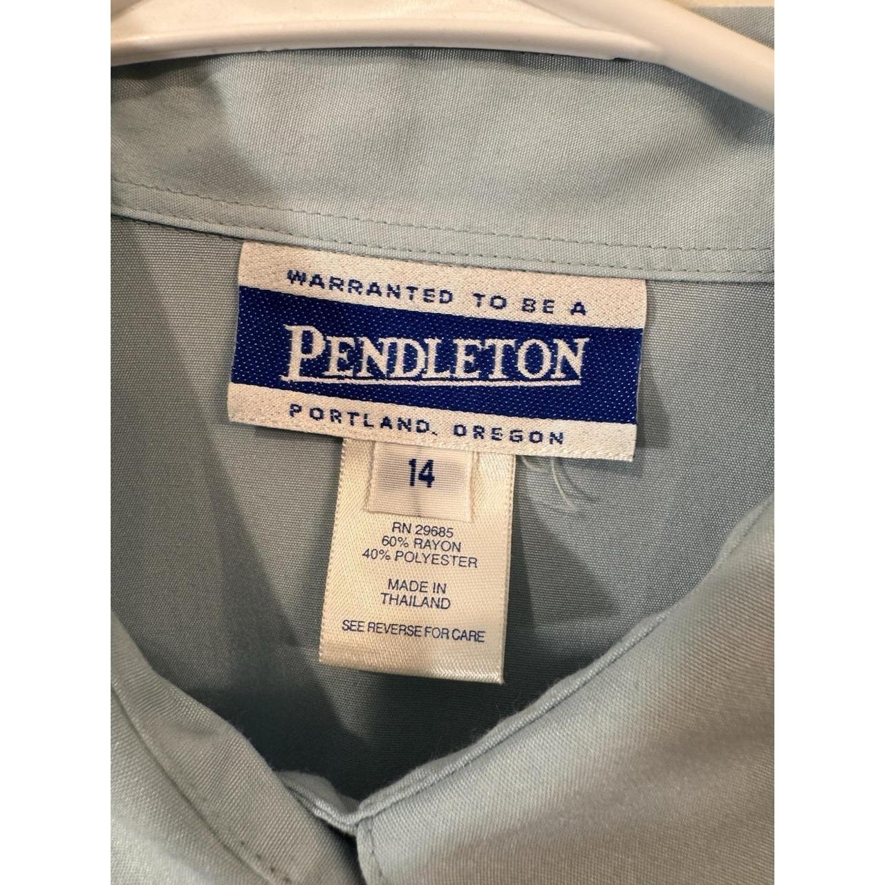 Pendleton Women's Blouse - Blue - 12 – Pendleton … - image 3