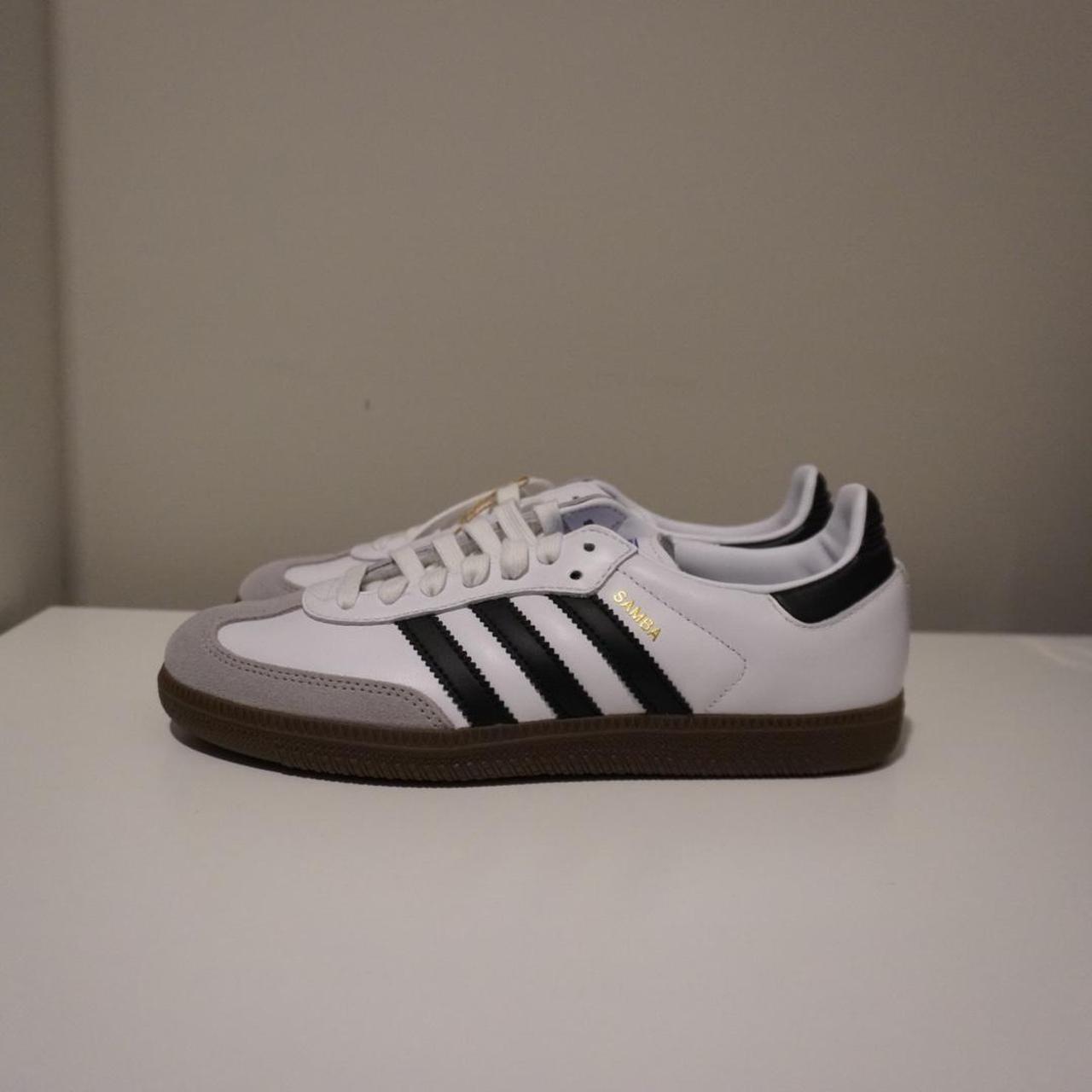 ADIDAS SAMBA OG - WHITE SIZE US 6 MENS (US 7... - Depop