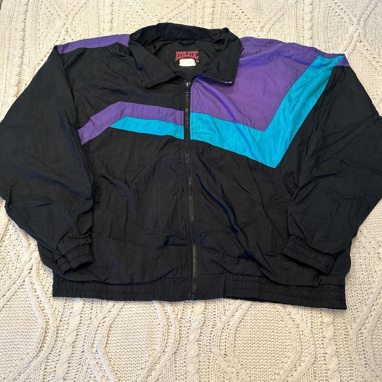Athletic Works vintage sports jacket Size XXl fits... - Depop