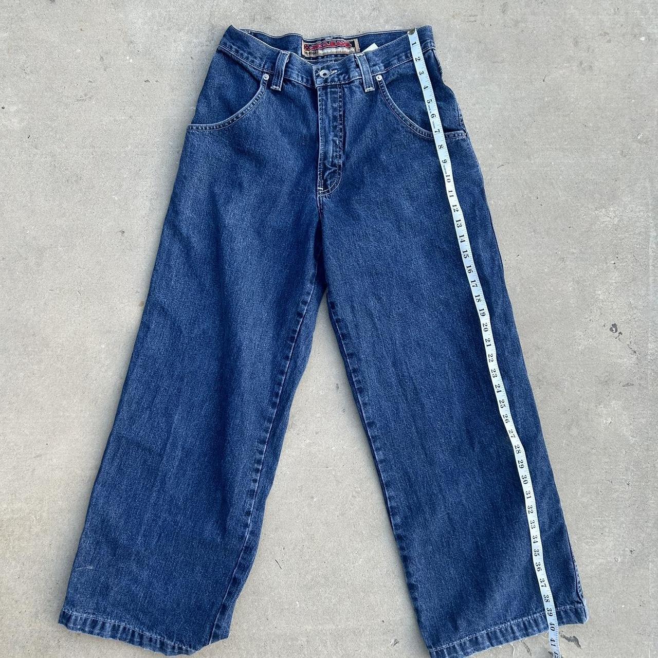 Blue Jnco Jeans W30 In30 measurements shown no | Depop