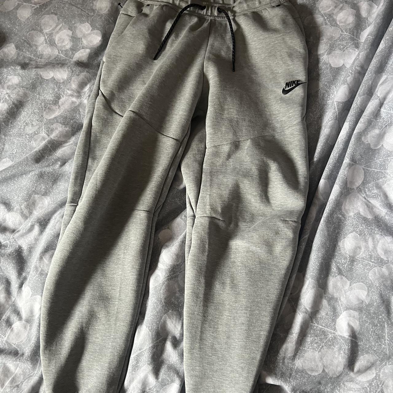 Nike tech grey joggers Size small Depop