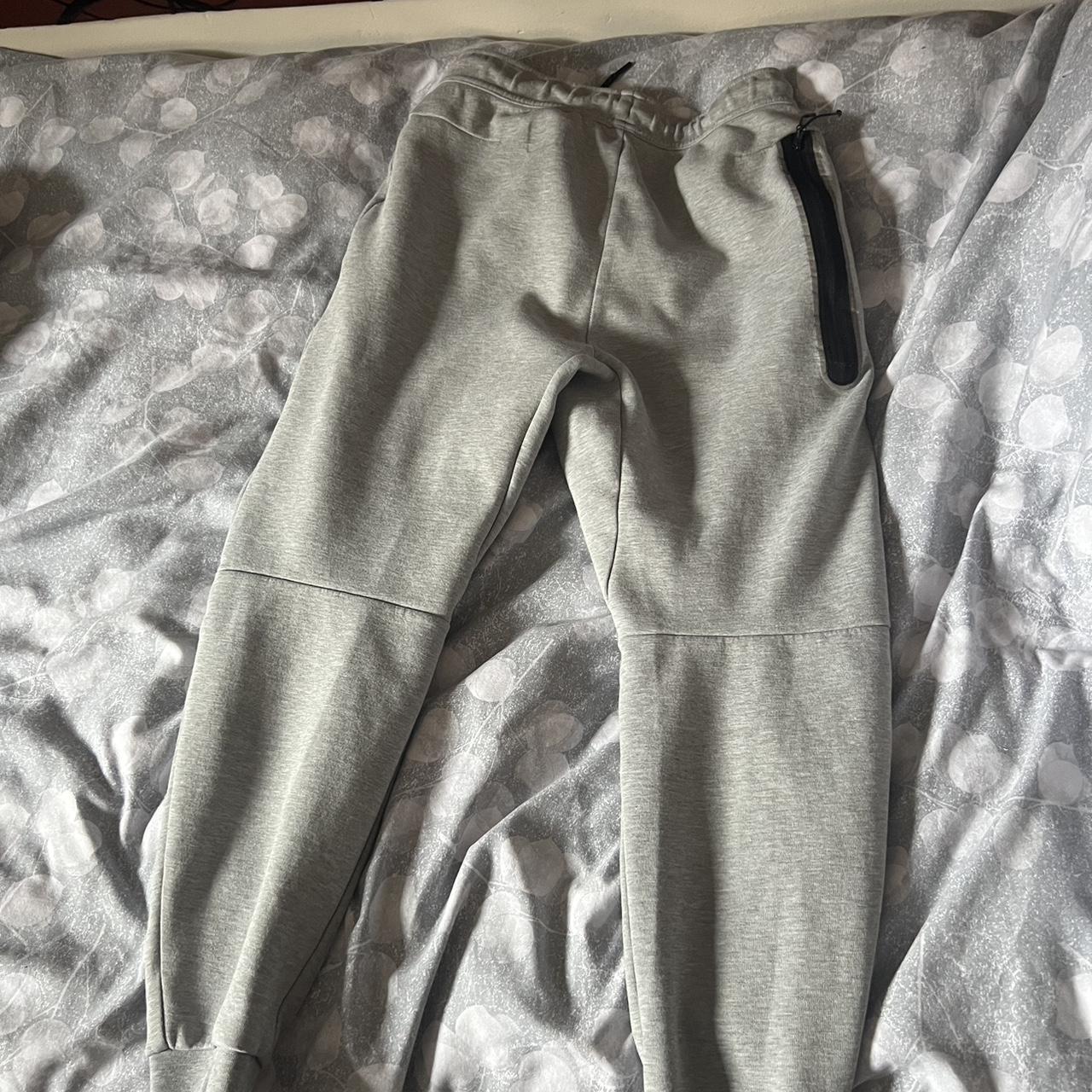 Nike tech grey joggers Size small Depop