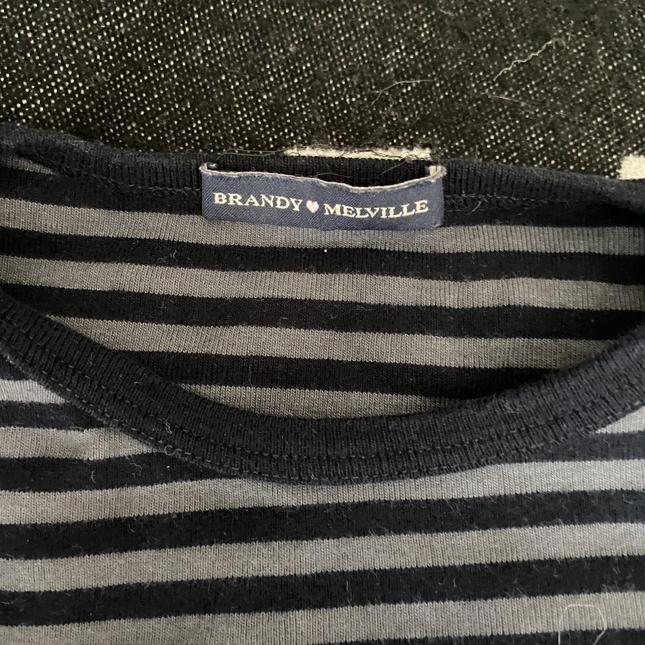 Striped Brandy Melville Long sleeve - Depop