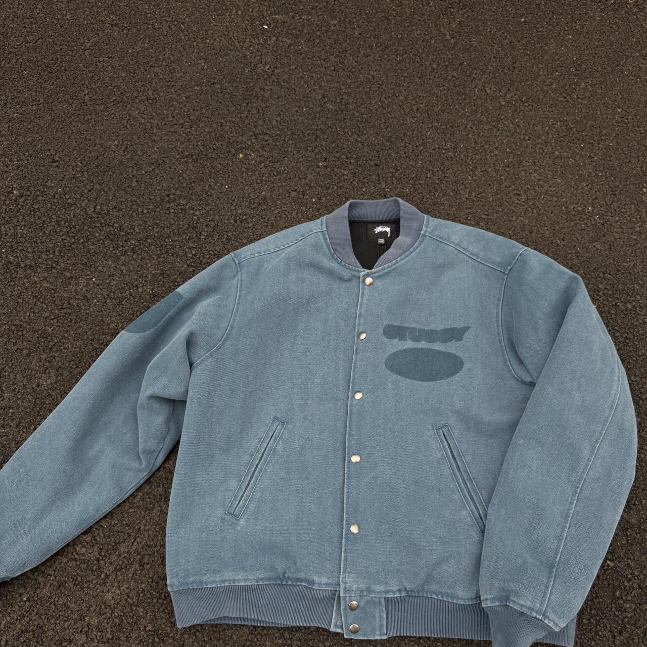 たつや】Stussy kodp varsity jacket➕ シャツ Stussy Varsity