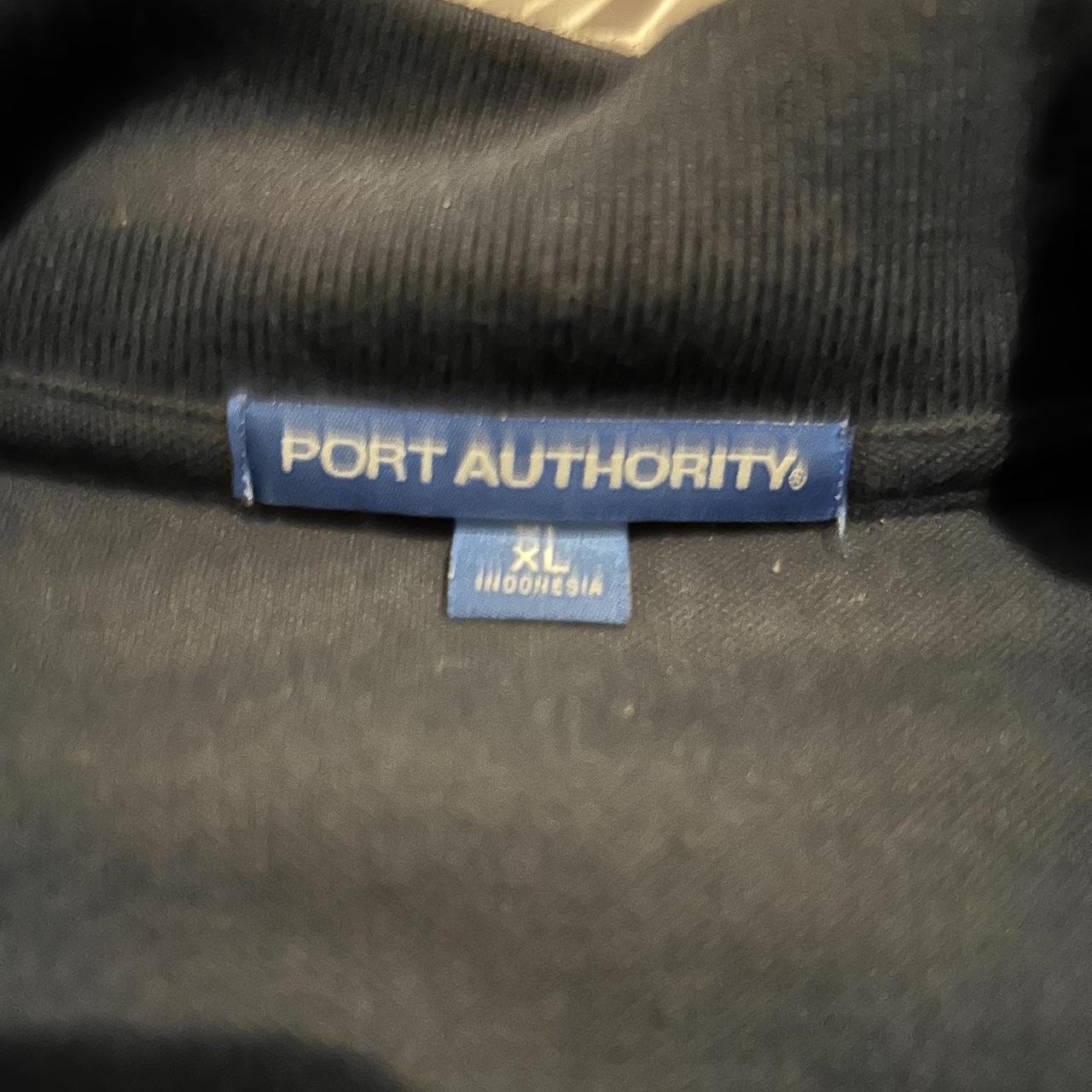 Port Authority Men's Navy Polo-shirts | Depop