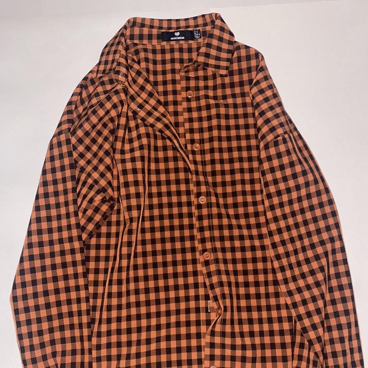 Heartbreak Women's Orange and Black Top