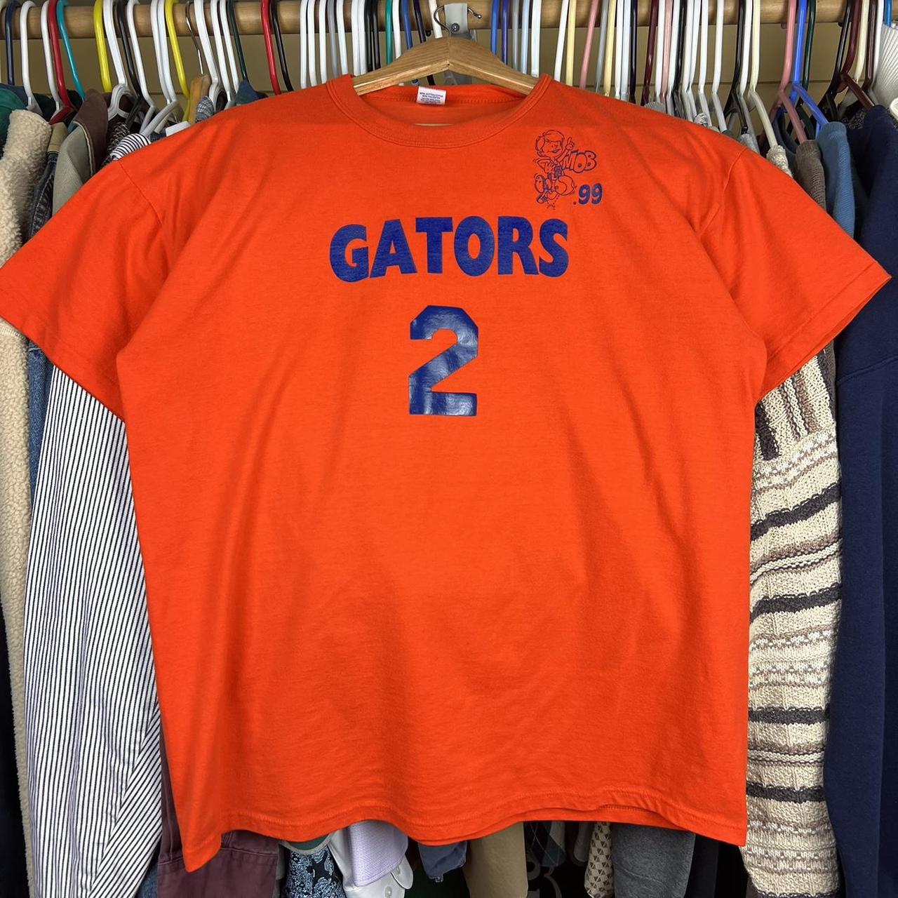 Vintage 1999 Russell Athletic NuBlend Gators jersey... Depop