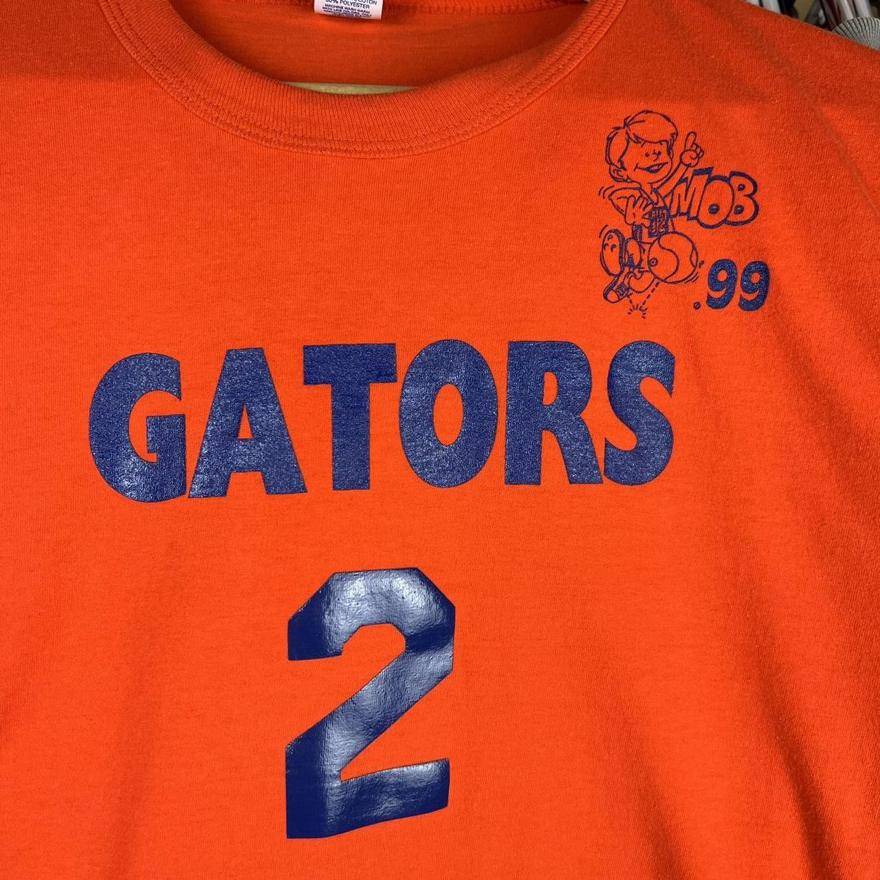 Vintage 1999 Russell Athletic NuBlend Gators jersey... Depop