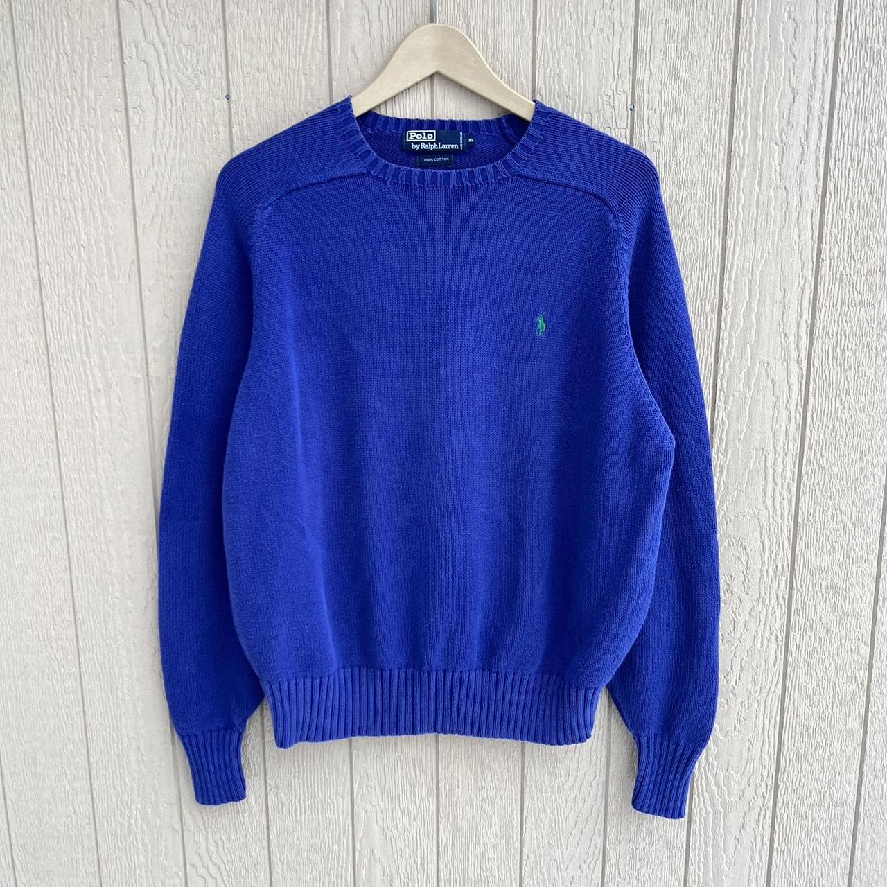 Polo Ralph Laraun purple essential sweater Size-XL,... - Depop