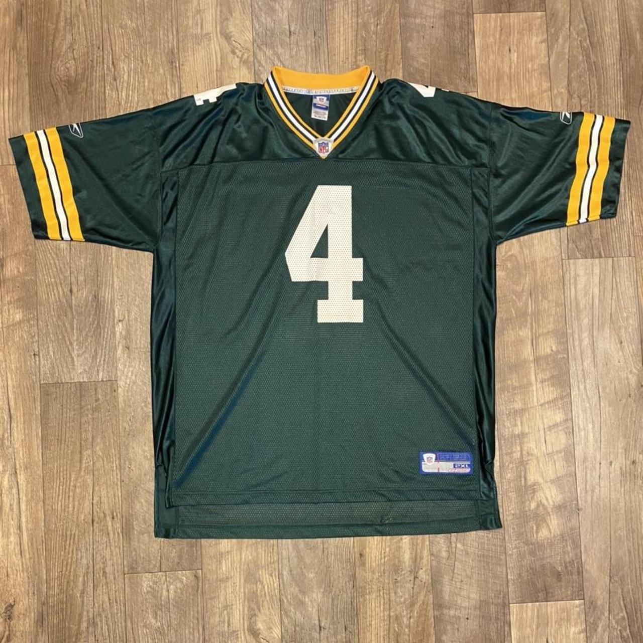 Green Bay Packers Brett Favre Reebok jersey!... - Depop