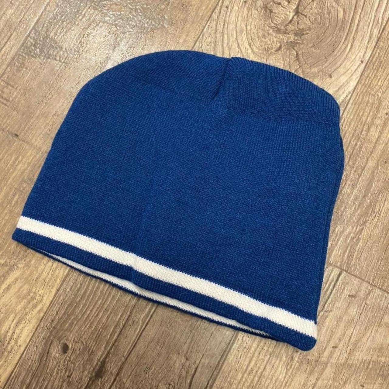 Reversible Los Angeles Dodgers Hello Kitty Beanie.  - Depop