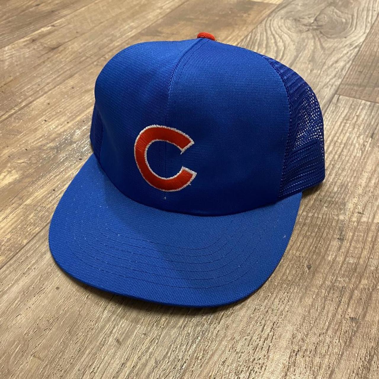 Vintage 80s Chicago cubs trucker hat snapback! Like... - Depop